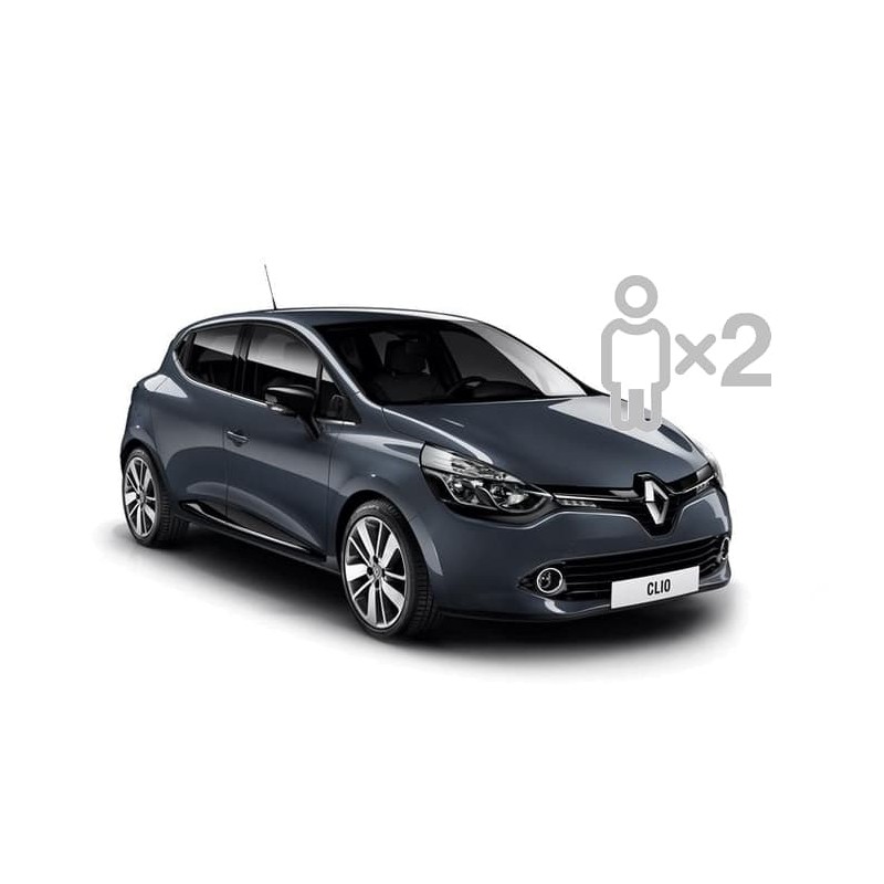 Housses de siège sur mesure Renault clio 2 places